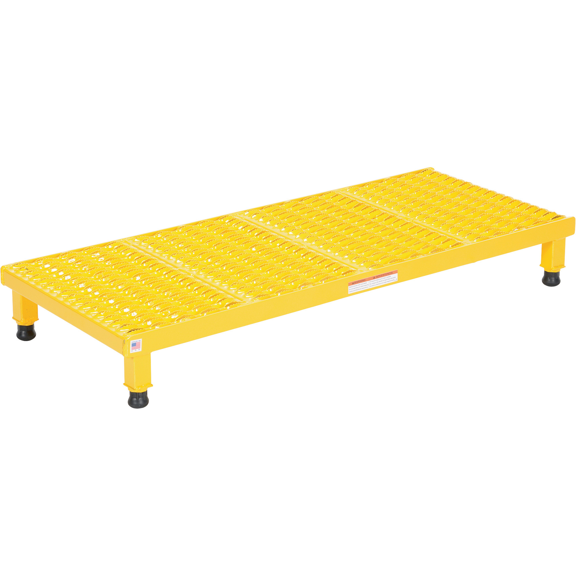 Vestil, Steel Adjustable Work-Mate Stand 47 In. x 19-9/16 In. x 6-3/4 In. 500 Lb. Capacity Yellow, Model# AHW-L-1948